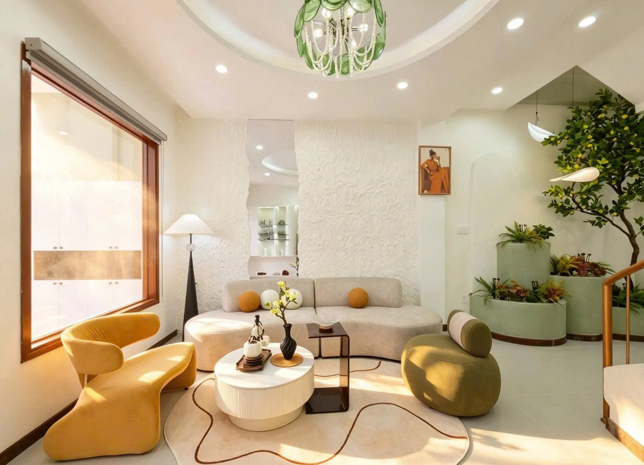 Phòng khách tầng trên