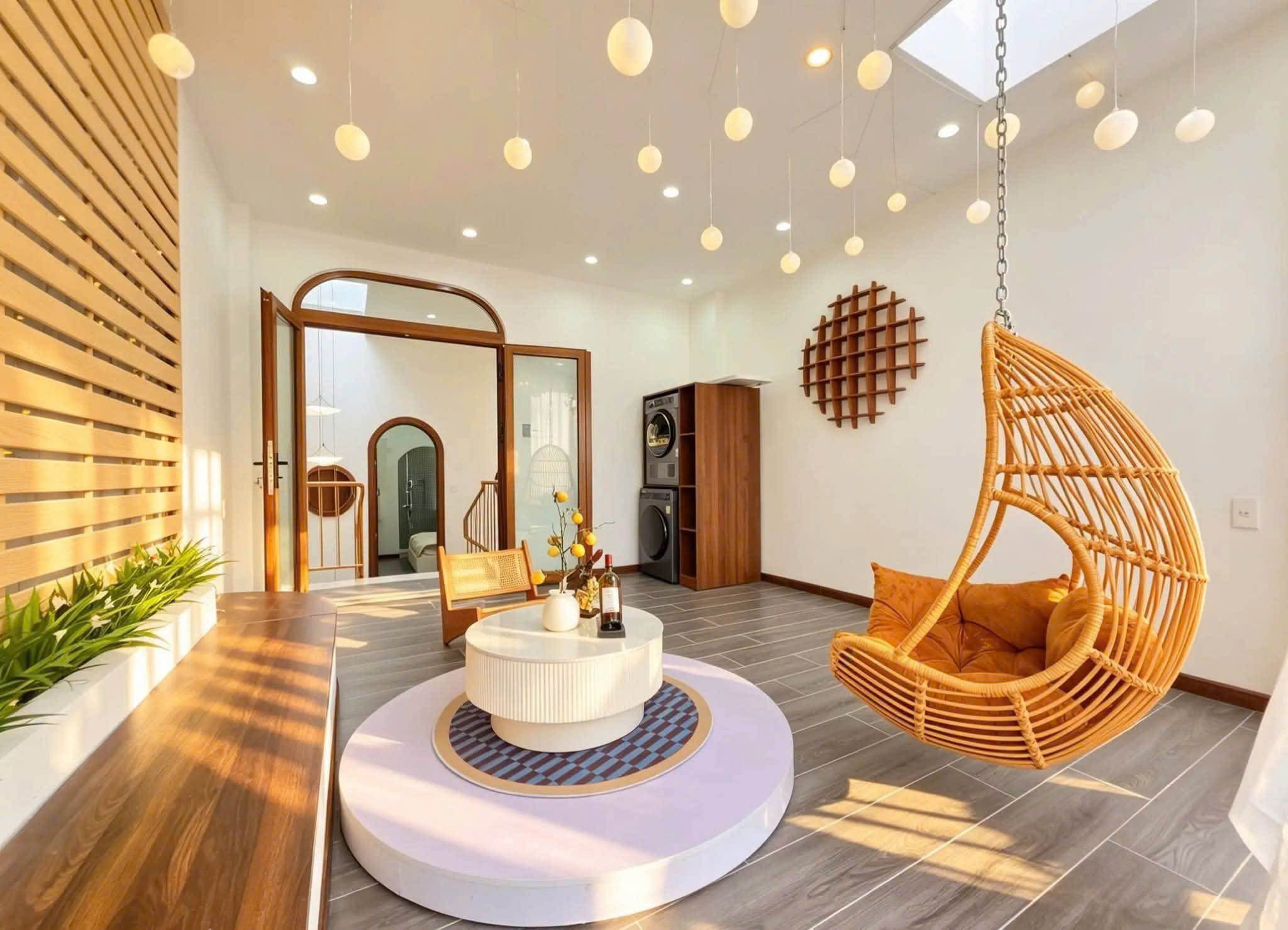 Khu sinh hoạt nhiều ánh sáng